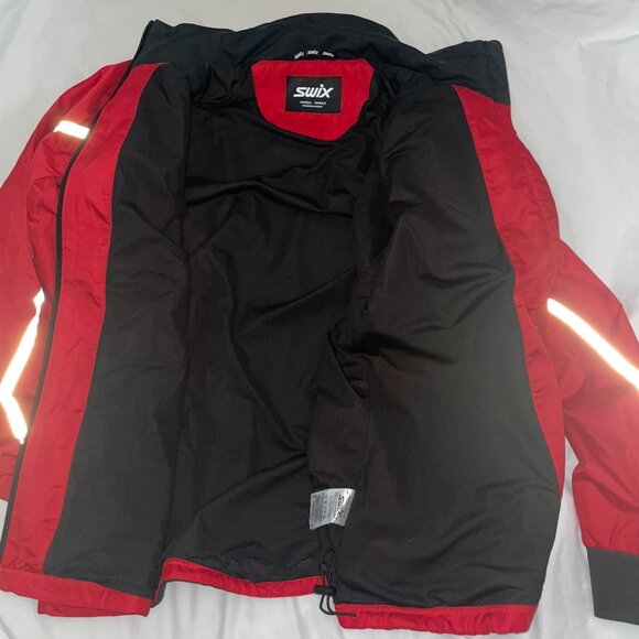 Swix Women's Red/Black Cross Country Ski Jacket Size L - Picture 7 of 8